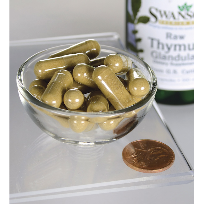 Raw thymus glandular Swanson Health Products Europe