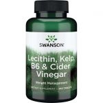 Lécithine, varech, B-6, & Cider Vinegar