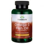 Omega-3 Fish Oil with Vitamin D - Lemon Flavored