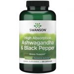 High Absorption Ashwagandha  Black Pepper - Featuring BioPerine