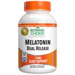 Melatonin 3 mg 60 vege caps. Dual Release