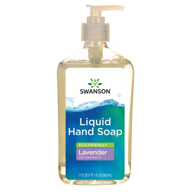 Liquid Hand Soap Eco-Friendly - Lavender with Essential Oil