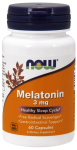 Melatonin 3mg 60 caps Nowfoods