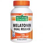 Melatonin 3 mg 60 vege caps. Dual Release
