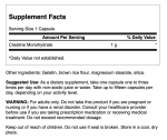 Creatine Monohydrate