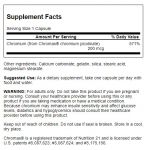 Chromium Picolinate - Featuring Chromax